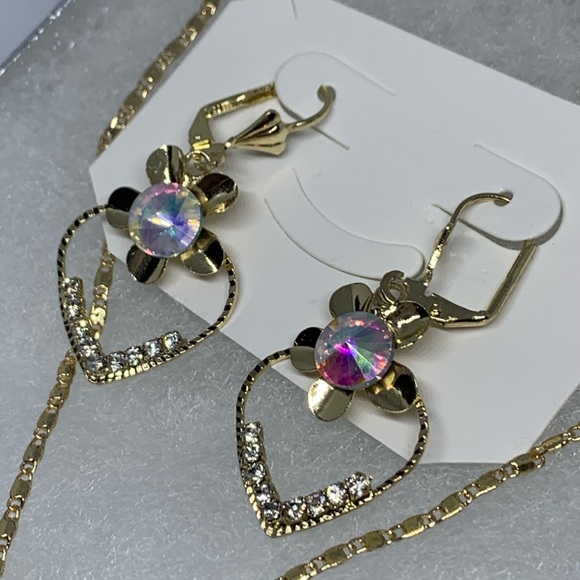 💥Just Reduced💥Gorgeous Italian Gold Necklace set - Picture 4 of 8